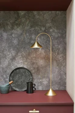 Frandsen Portabla Lampor|Portabla Lampor-Grasp Bordslampa Portabel 47 cm, Matt Beetroot