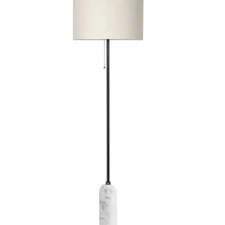 GUBI Golvlampor-Gravity Golvlampa, Grå Marmor / Canvas