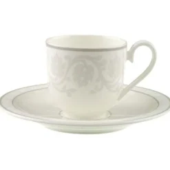 Villeroy & Boch Espressokoppar-Gray Pearl Espressokopp Med Fat