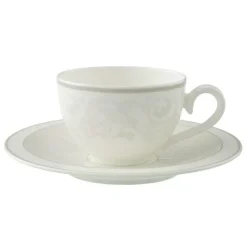 Villeroy & Boch Tekoppar-Gray Pearl Kaffe/tekopp och fat
