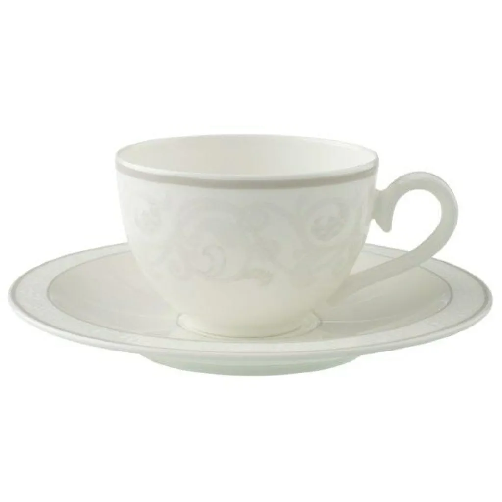 Villeroy & Boch Tekoppar-Gray Pearl Kaffe/tekopp och fat