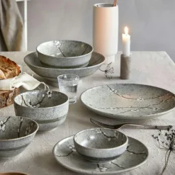 Tokyo Design Studio Serveringsskålar-Grey Soshun Skål, 60 cl