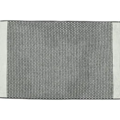 Mette Ditmer Badrumsmattor-GRID Badrumsmatta 50x80 cm, Svart/Off-white