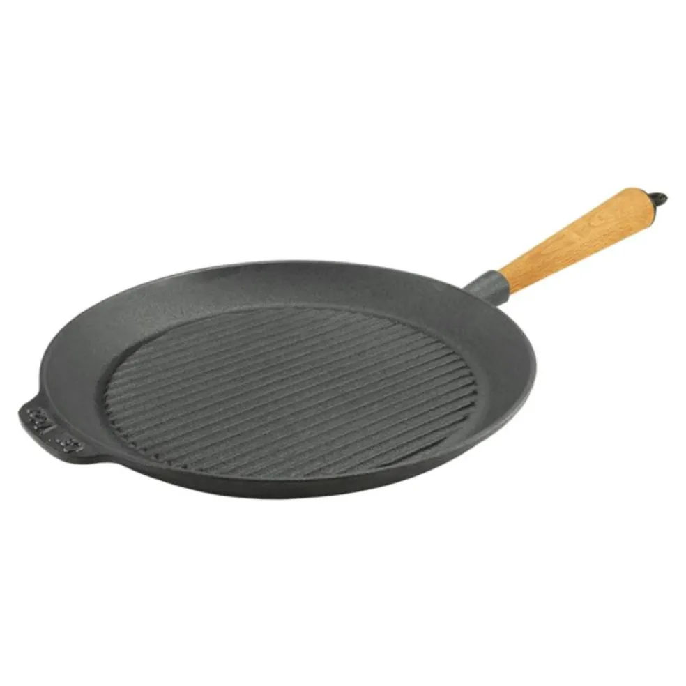 Grillpanna 28 cm Med Handtag I Bok