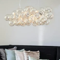 By Rydéns Pendellampor-Gross Bar Pendel 80 cm, Rökgrå