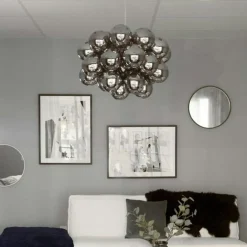 Gross Pendel 62 cm, Rökt Grå