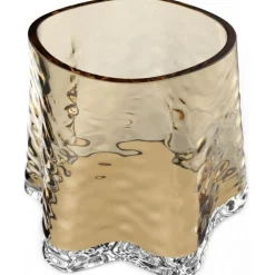 Cooee Design Ljusstakar-Gry Värmeljuslykta H7 cm, Konjak