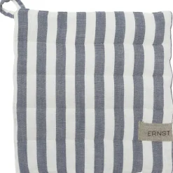 Grytlapp 23x25 cm, Vit/Cola