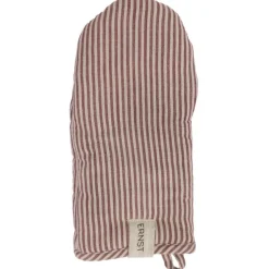 ERNST Grytlappar & Grytvantar-Grytvante Ränder, Beige/Cola