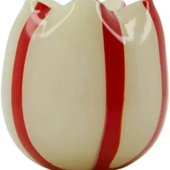 Gula Ljuslykta, Vit/Röd