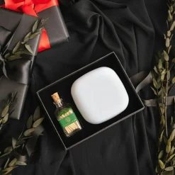 Eldstickan Vedförvaring & Brandsäkerhet-Gåvoset Brandlarm, Vit