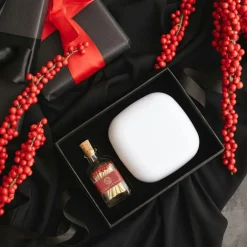 Eldstickan Vedförvaring & Brandsäkerhet-Gåvoset Brandlarm, Vit