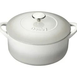 Denby Grytor-Halo Gjutjärnsgryta Rund Ø26 cm, Grå
