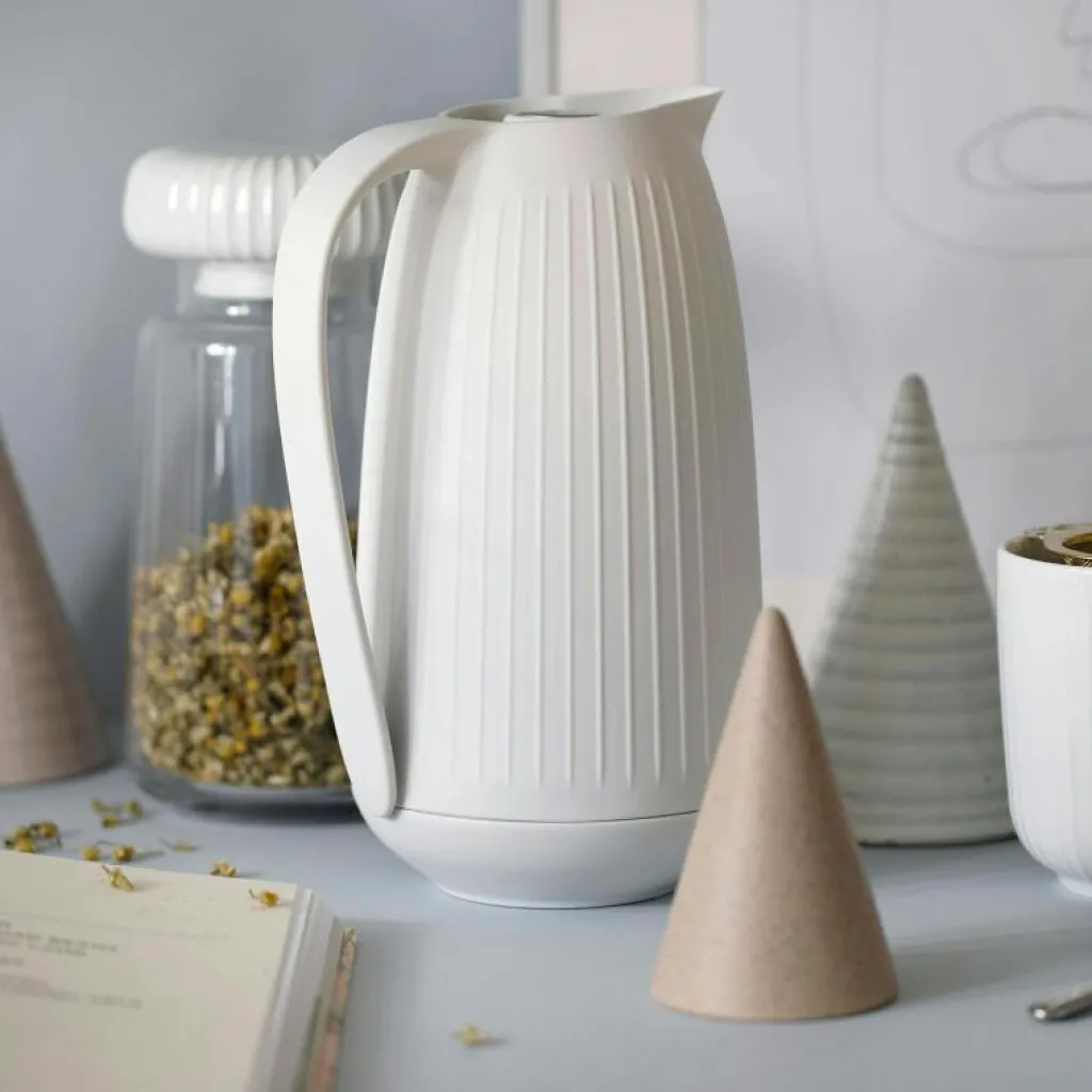 Kähler Termosar-Hammershøi Termoskanna 1 L, Vit