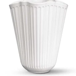Kähler Vaser-Hammershøi Unfold Vase H20.5 cm white Vas , 20,5 cm
