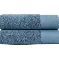 Handduk 70x140 cm 2-pack, North Sea Blue