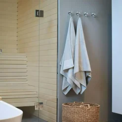 Handduk 70x140 cm 2-pack, North Sea Blue