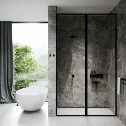 Handdukshållare 60 cm, Svart