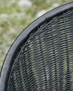 Hapur Karmstol, Svart