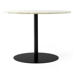 Audo Copenhagen Matbord Och Barbord-Harbour Column Matbord Ø105 cm, Marmor/Svart