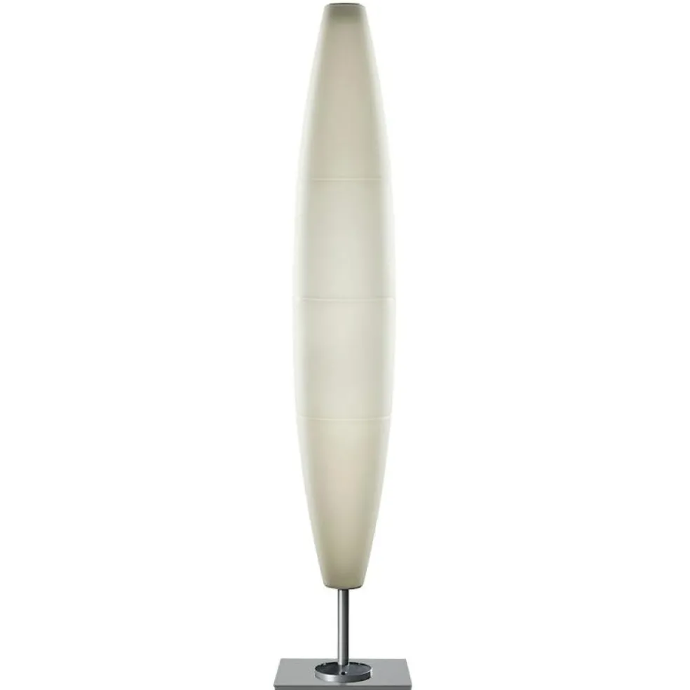 Havana Terra Bassa Golvlampa Outdoor, Vit