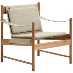 HB Loungefåtölj, Körsbärsträ / Läder