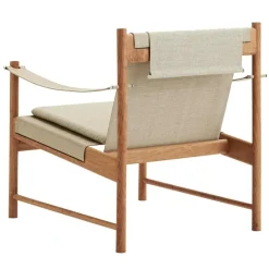 HB Loungefåtölj, Körsbärsträ / Läder