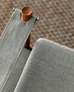 HB Loungefåtölj, Körsbärsträ / Läder