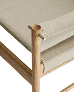 HB Loungefåtölj, Körsbärsträ / Läder