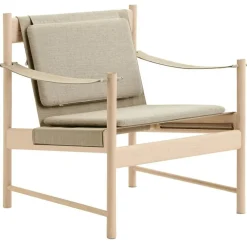 HB Loungefåtölj, Körsbärsträ / Läder