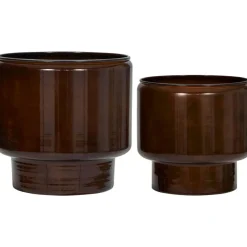 House Doctor Utekrukor & Odlingslådor|Krukor-HDPile Kruka 2-pack, Grön