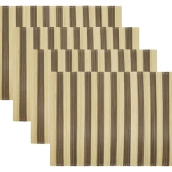 House Doctor Bordstabletter & Glasunderlägg-HDRayas Bordstablett 35x46 cm 4-pack, Grön / Natur