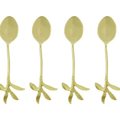 House Doctor Serveringsbestick-HDServe Sked 4-pack, Antique Gold