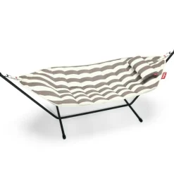 Headdemock Superb Hängmatta + Kudde, Stripe Cacao