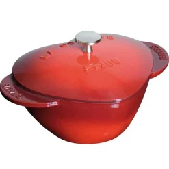 Heart Gryta i Gjutjärn 1,75 L, Körsbär