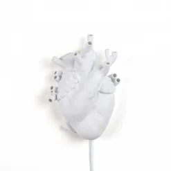 Seletti Vägglampor-Heart Vägglampa, Porslin