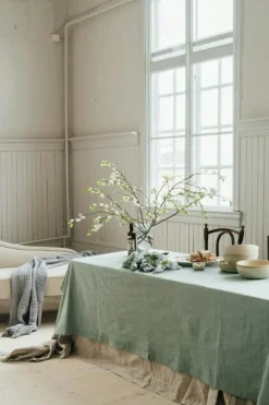 Hedvig Bordsduk 90x90 cm, Beige