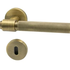 Helix 200 Euro Standard Dörrhandtag Med Nyckelhål, Svart