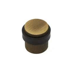 Beslag Design Knoppar & Dörrhandtag-Helix Dörrstopp, Rostfri Look