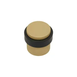 Beslag Design Knoppar & Dörrhandtag-Helix Dörrstopp, Rostfri Look