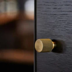 Helix Stripe Knopp, Rostfri look