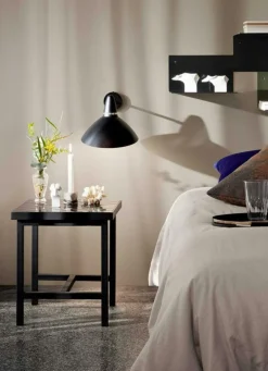 Herringbone Tile Sidobord Lågt, Butter Yellow