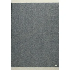 Gant Home Plädar & Filtar-Herringbone Ullpläd 130x200 cm, Kvällsblå