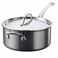 Meyer Kastruller-Hestan NanoBond Kastrull Med Lock, 22 cm/3,8 L