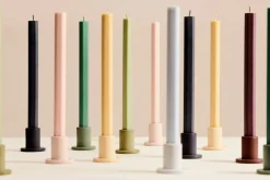 Hexagon Ljus 4-pack, Dark