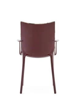 Kartell Stolar-H.H.H. Stol Klädd Tyg, Mustard / Ink-Ochre