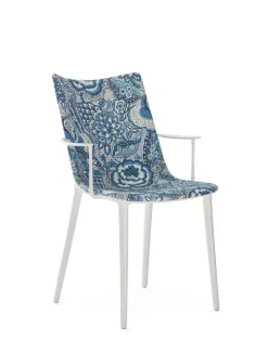 Kartell Stolar-H.H.H. Stol Klädd Tyg, Mustard / Ink-Ochre