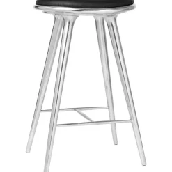 Mater Barstolar & Barpallar-High Stool Pall 74 cm, Återvunnen Aluminium