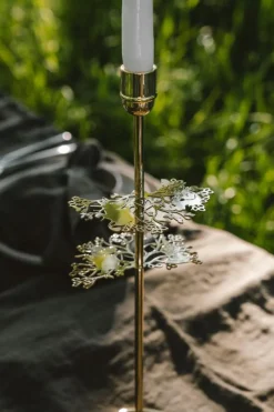 Hilke X Mumin No.2 Ljusstake, Förnicklad Mässing