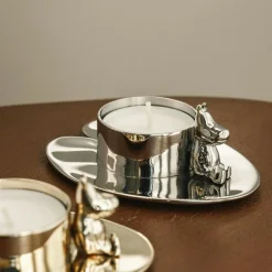 Hilke Collection Ljusstakar-Hilke X Mumin No.3 Värmeljuslykta, Mässing